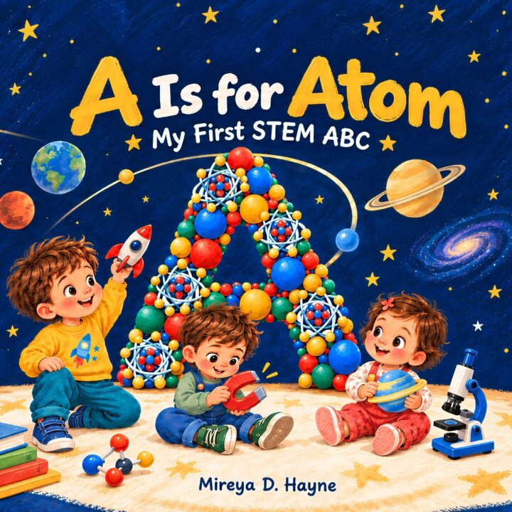 A Is for Atom: My First STEM ABC cover